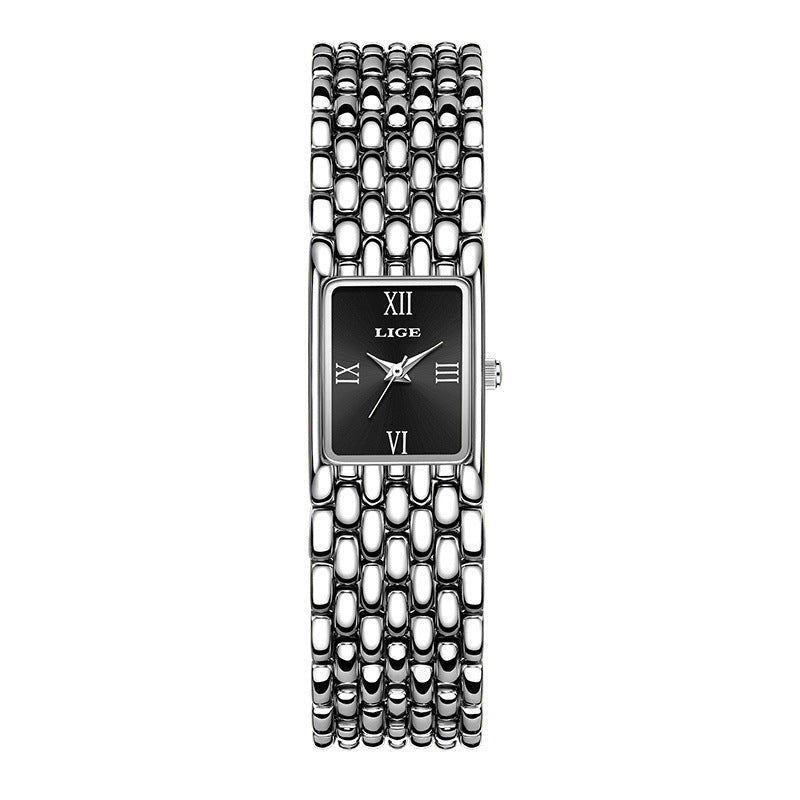Arrivée Casual simple et compacte montre carrée