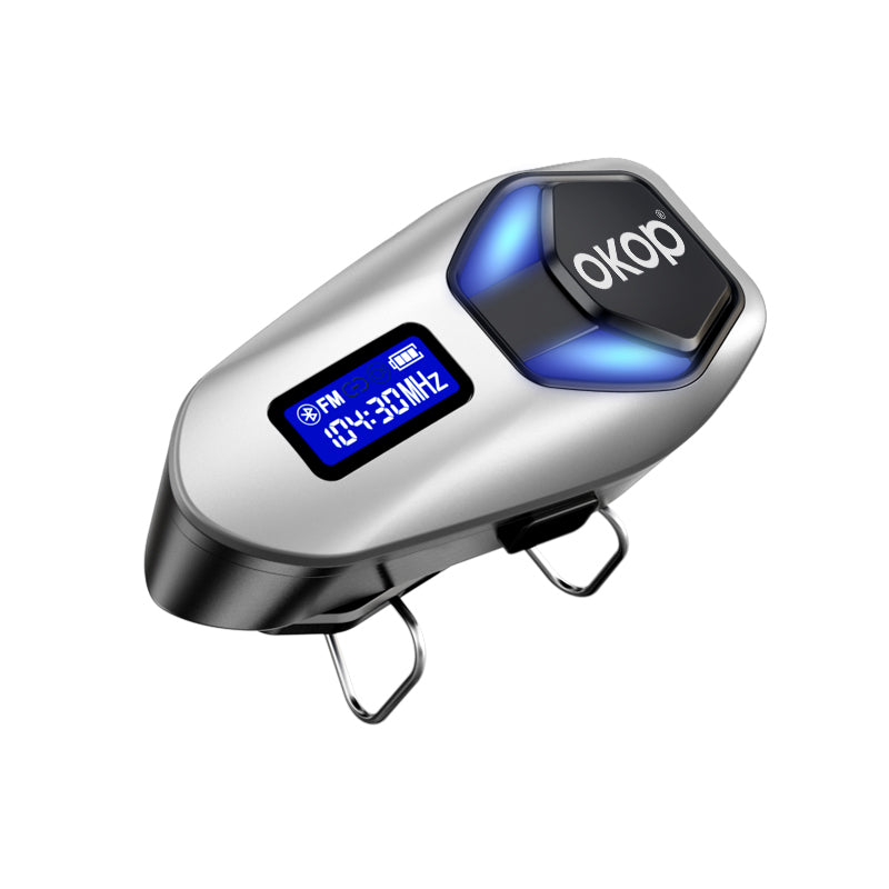 KP-292 Casque de moto en alliage de zinc haut de gamme Best-seller Casque Bluetooth étanche Long
