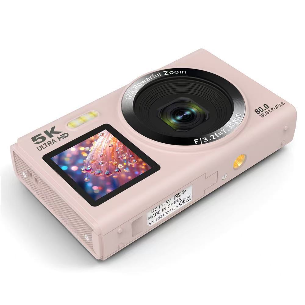 HD Dual-Screen Selfie Video WIFI Téléphone portable Caméra numérique portable