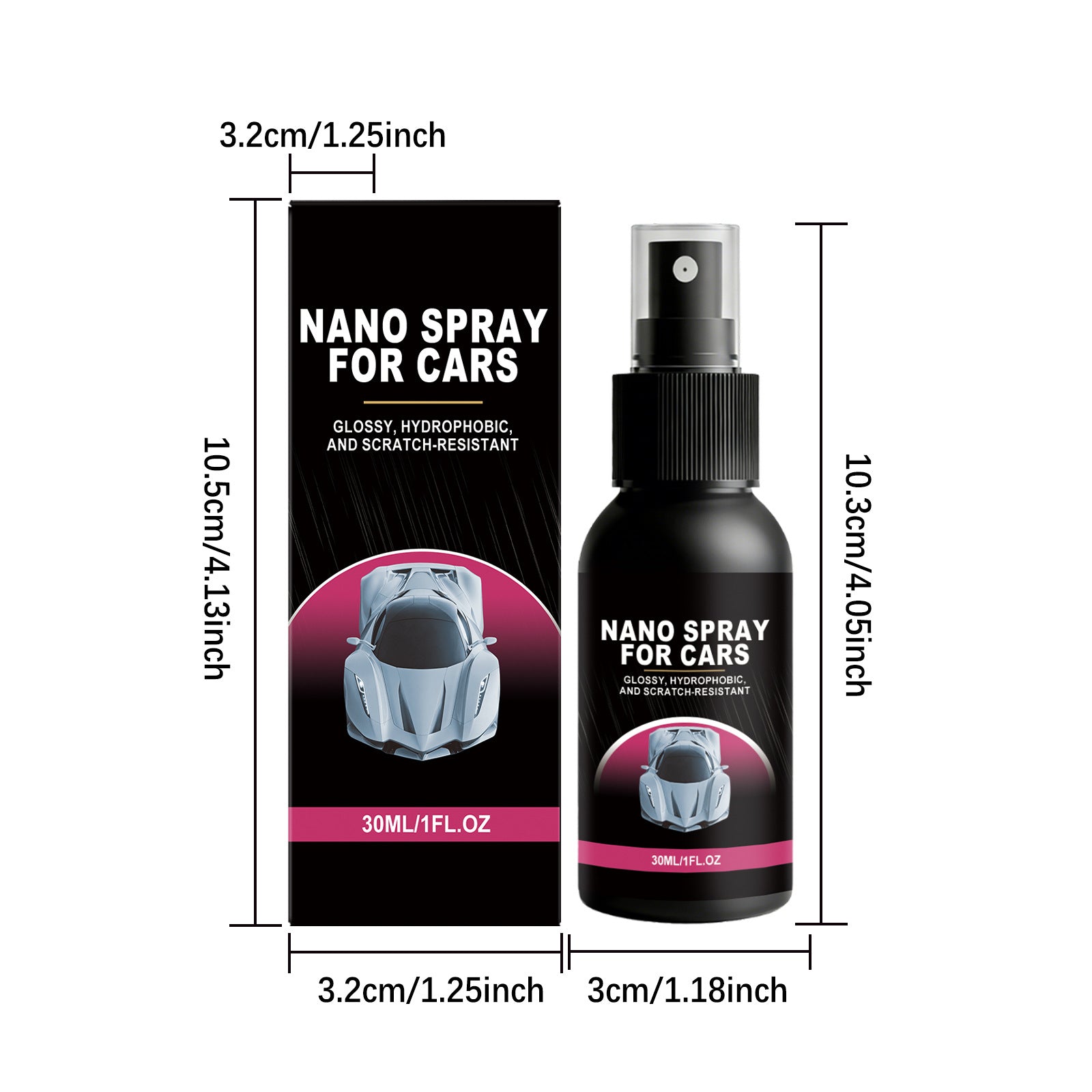 Nano Spray pour les voitures