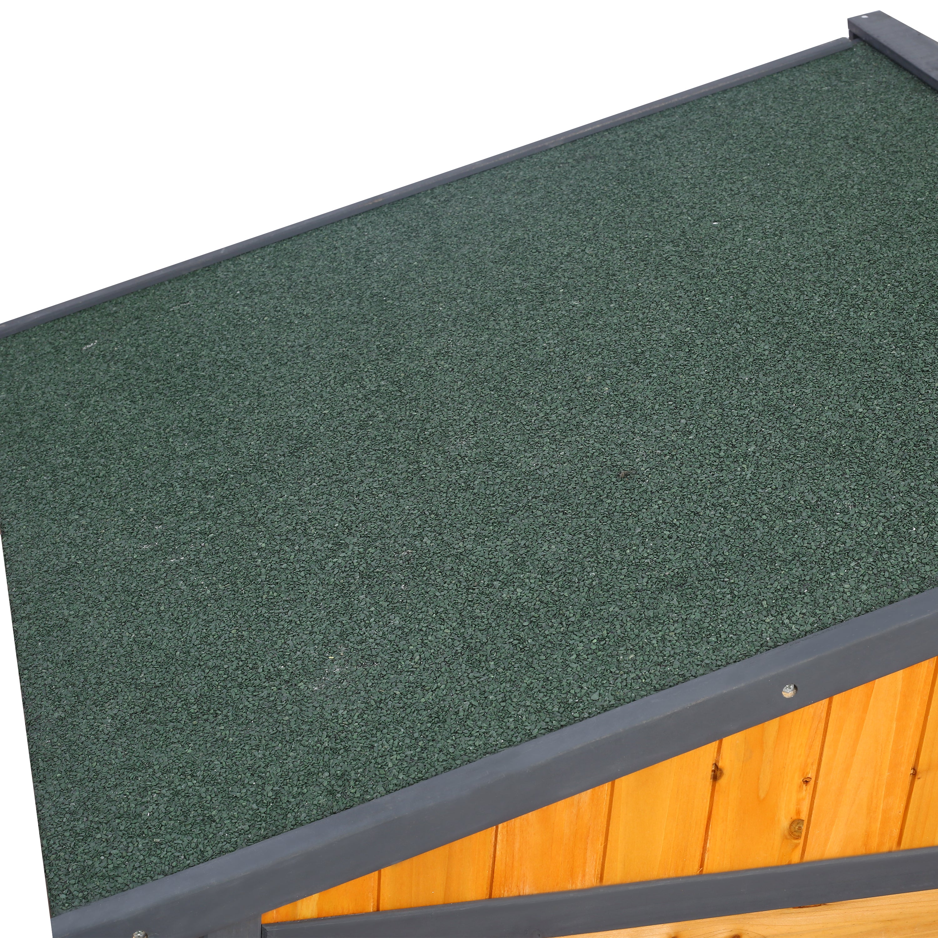 Grande maison de chien en bois extérieur Double XL Kennel de chien avec plancher élevé et porche