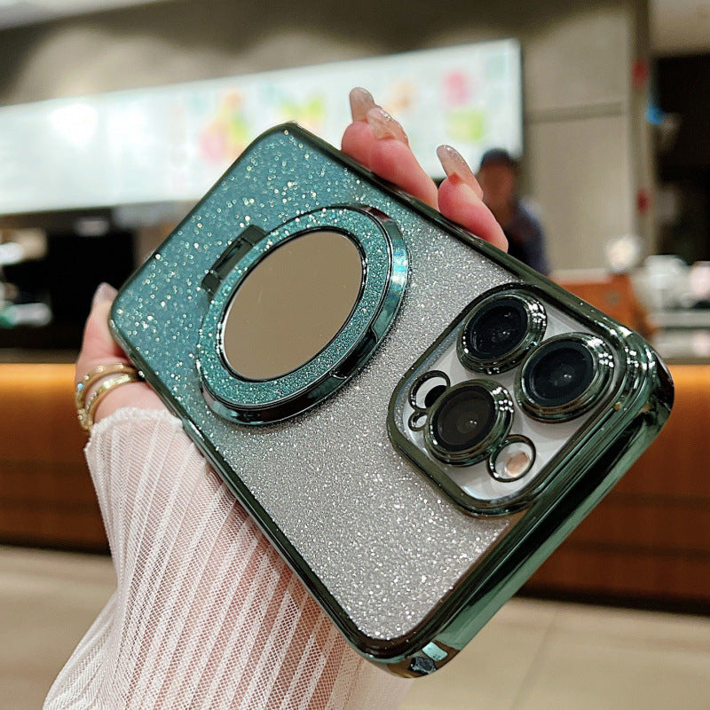 Magnetic Maquillage Miroir boîtier de téléphone