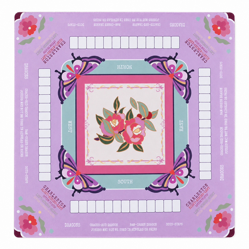 Mat de table américain de Mahjong 31,1 X 31,1 pouce