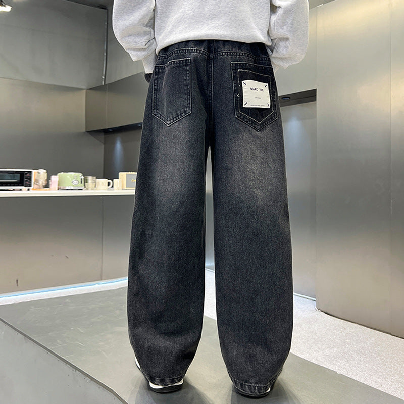 Style coréen Gros enfants pantalons chauds épais