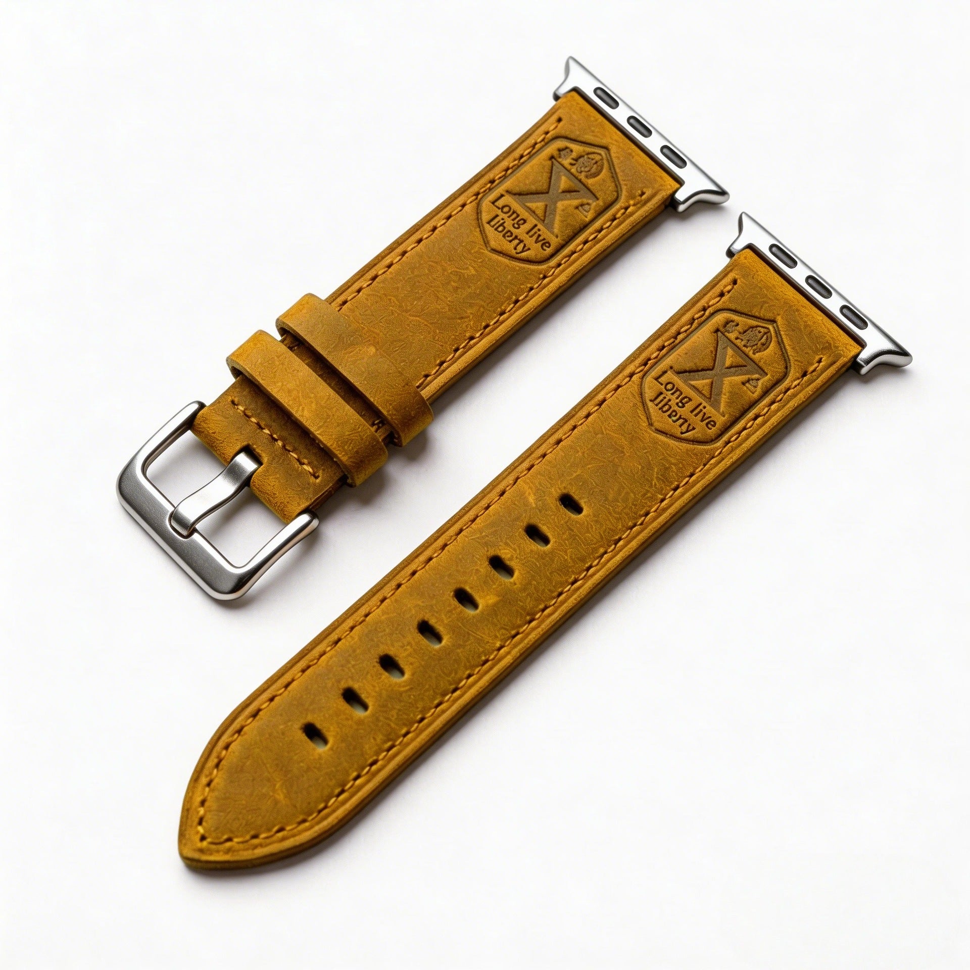 Vintage Crazy Horse Bracelet de montre en cuir