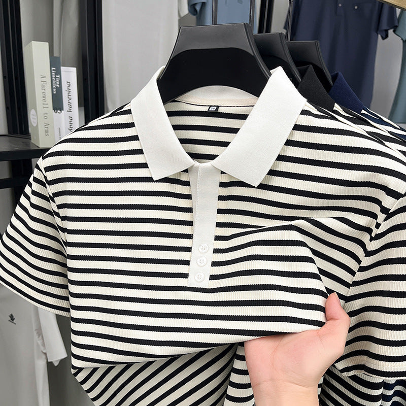 Loose Harajuku Style Hong Kong Style demi-cravate Top