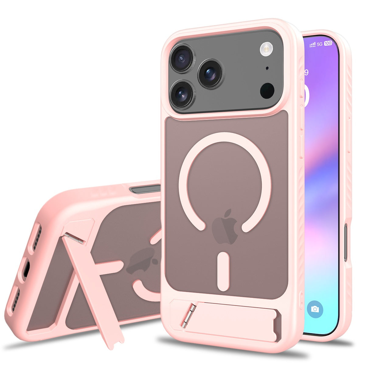 Magnetic phone case for skin