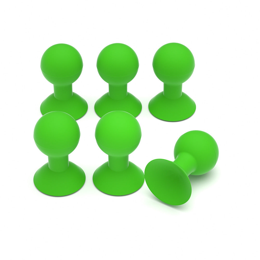 Creative Solid Color Silicone Octopus Ball Porte-Téléphone Mobile