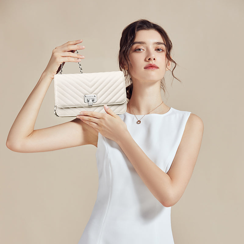 Sac à main pour femme Louis Schwab Sac à bandoulière simple Accessoire pour corps croisés élégant et soph