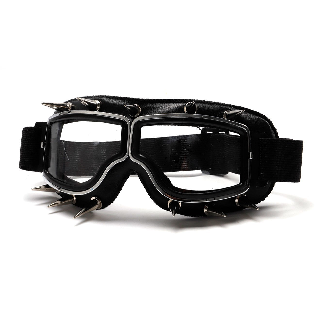 Retro Punk Rivet Gants coupe-vent Cuir Biker-Style Eyewear