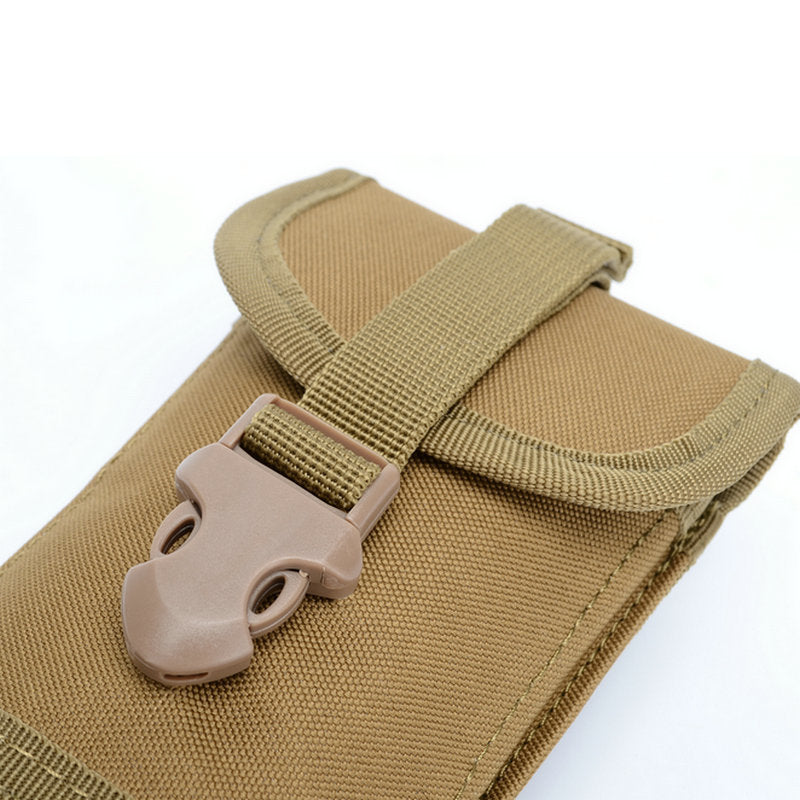 Sac de téléphone mobile tactique pour hommes et femmes Fan militaire Courant petit sac