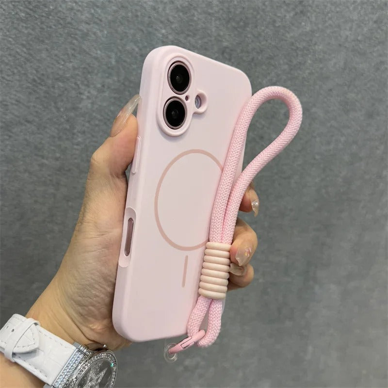 Boîtier de téléphone à aspiration magnétique en silicone