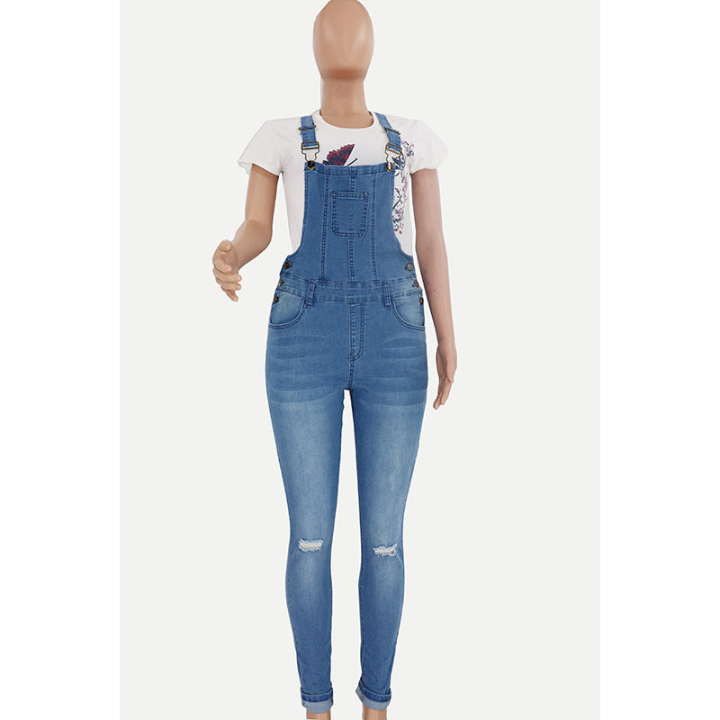 Ensembles de denim lavés pour femmes