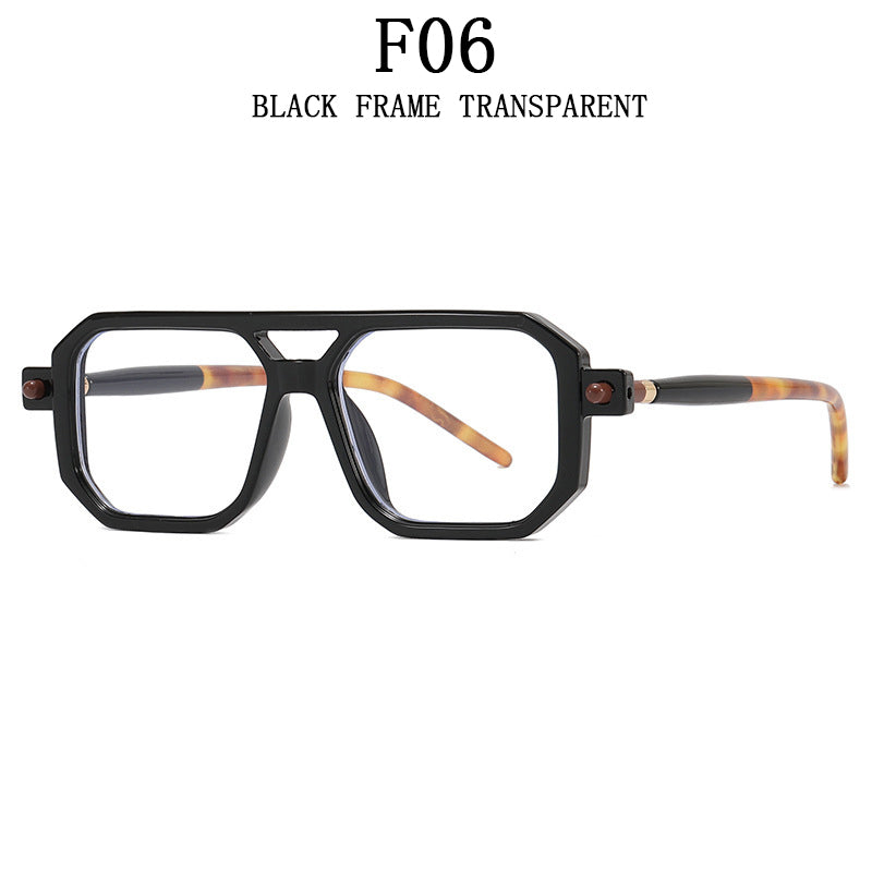 Style Mode Lunettes de soleil carrées épaisses pour hommes