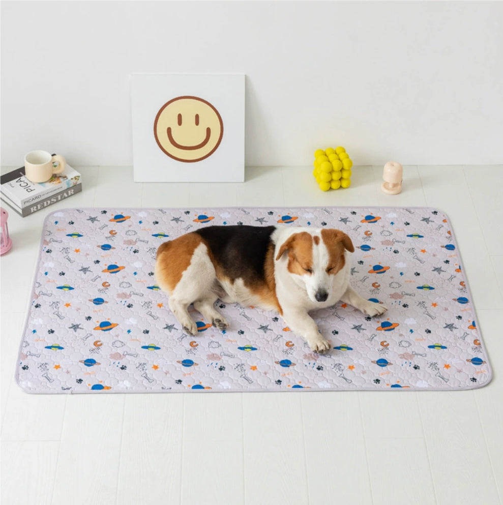 Tapis de barrière d'urine pour animaux de compagnie lavable