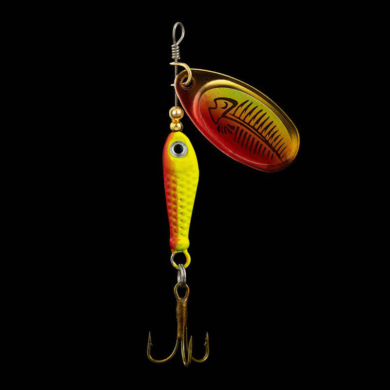 Paillettes rotatives Pointage manuel Pièce composite Simulation Lure Lure
