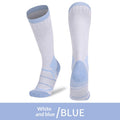 Chaussettes professionnelles de compression en fibre de bambou