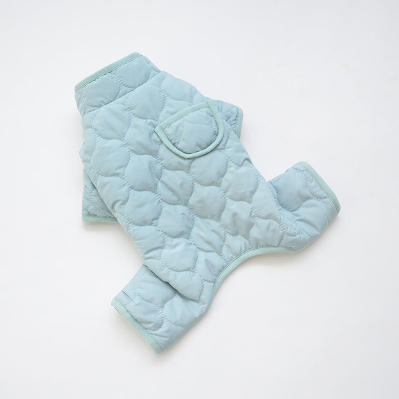 Vêtements pour animaux de compagnie Vêtements d'hiver Vêtements pour chiens chauds à quatre pattes en coton