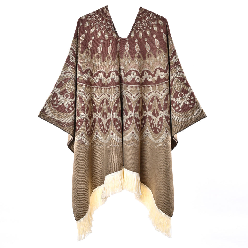De style bohème Vintage Tassel Châl