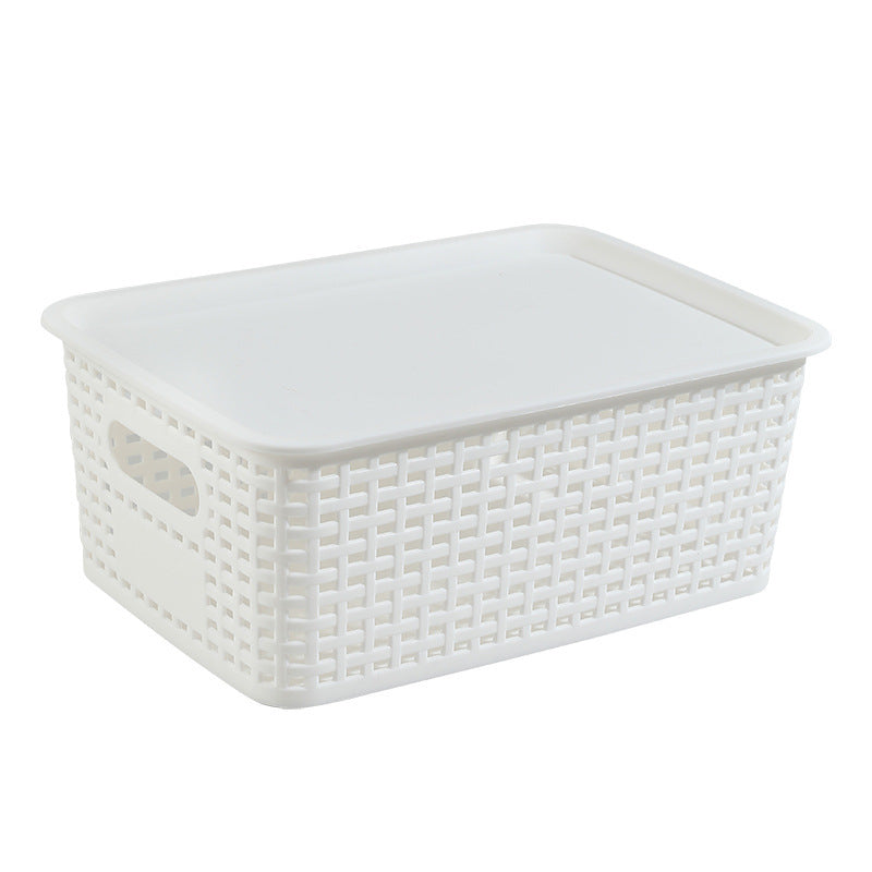Panier de rangement en plastique creux