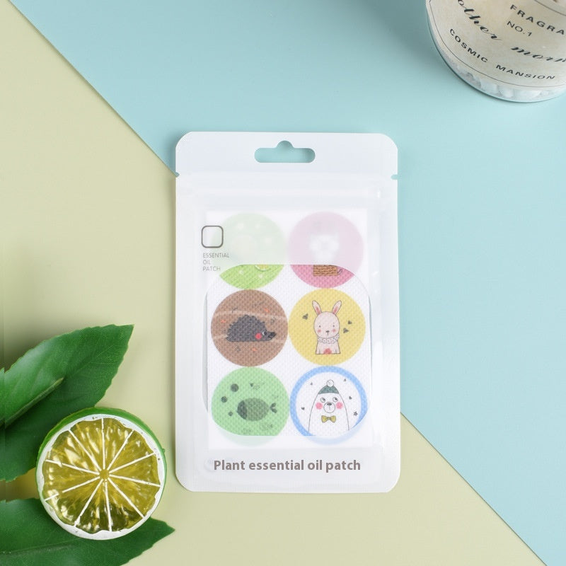 Stickers Huile Essentielle de Plante Pour Enfants Extérieurs