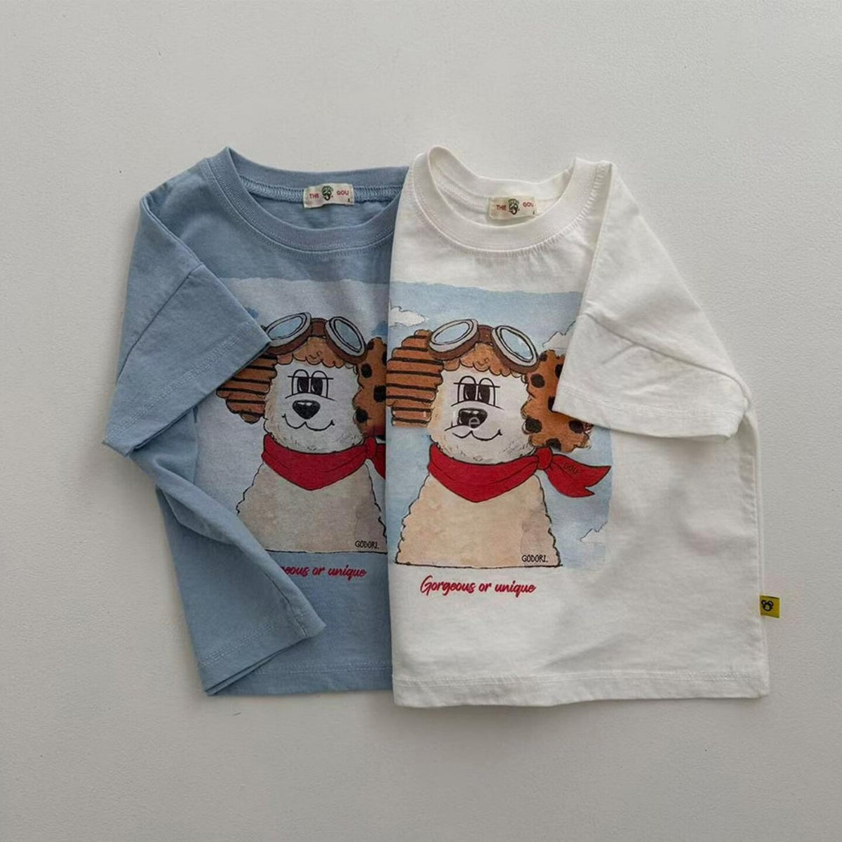 Summer Outfit Little Boy Cartoon All-match Top Kids