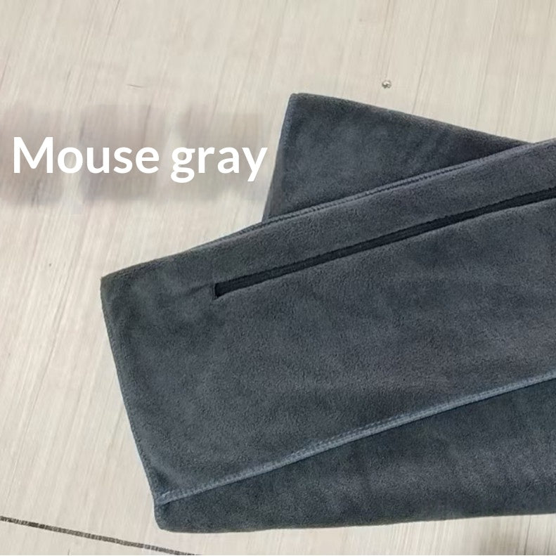 Serviette en microfibre absorbante et douce