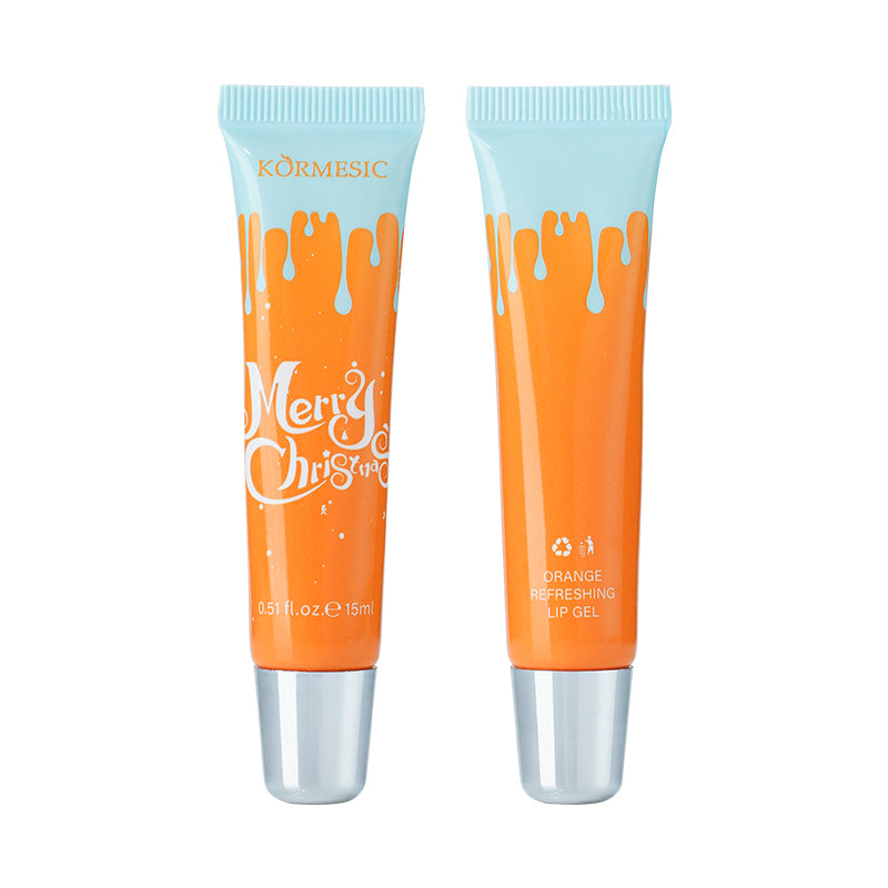 KORMESIC gel à lèvres de Noël set exclusivement pour le commerce extérieur 15ml-15ml-15ml-15ml