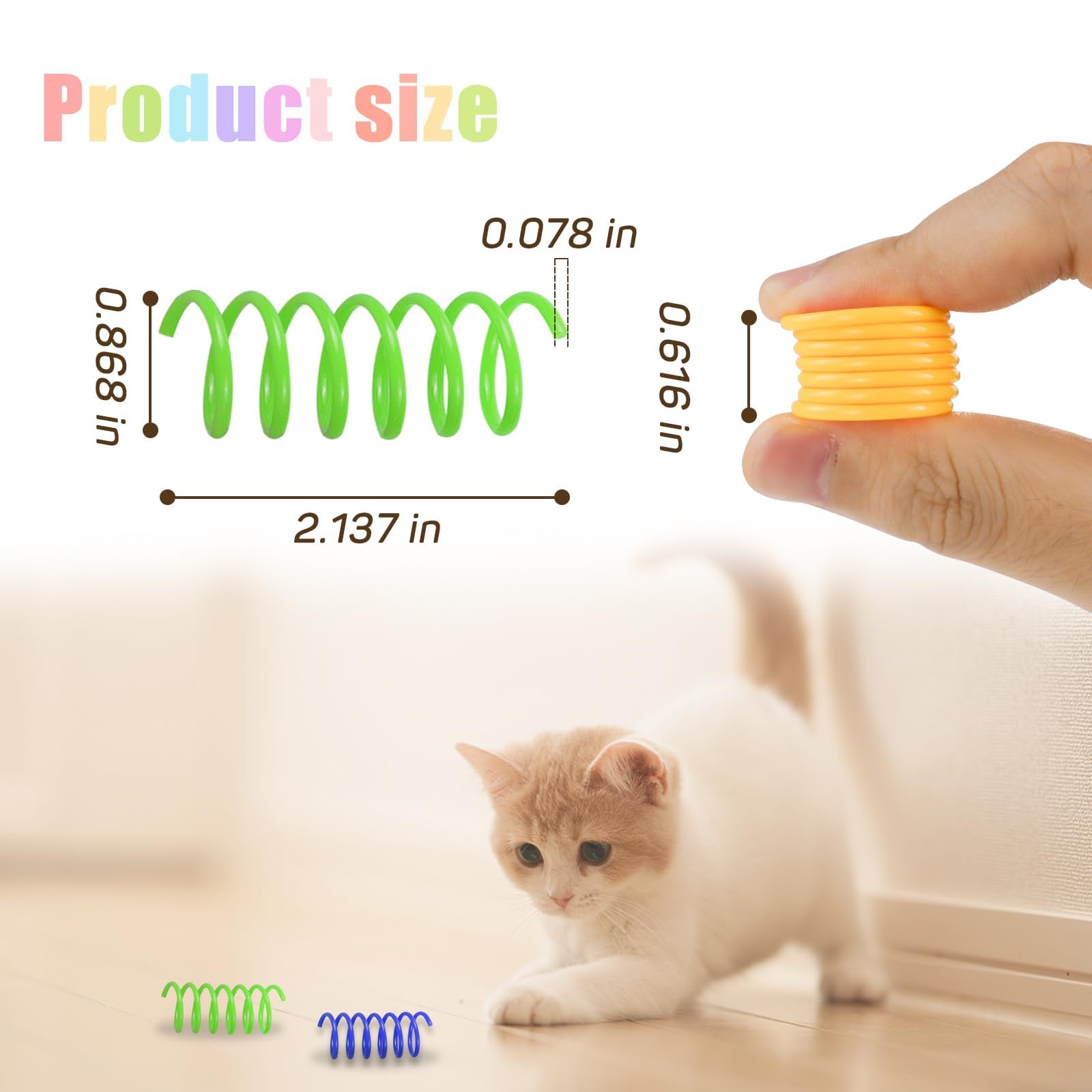 Jouet de printemps de chat