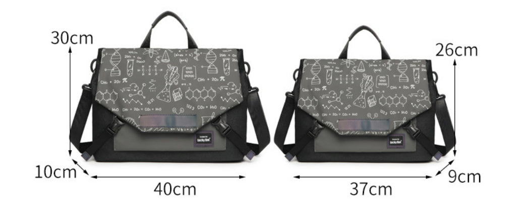 Sac portable Portable Messenger Bag Gaming Notebook Sac à épaule de grande capacité
