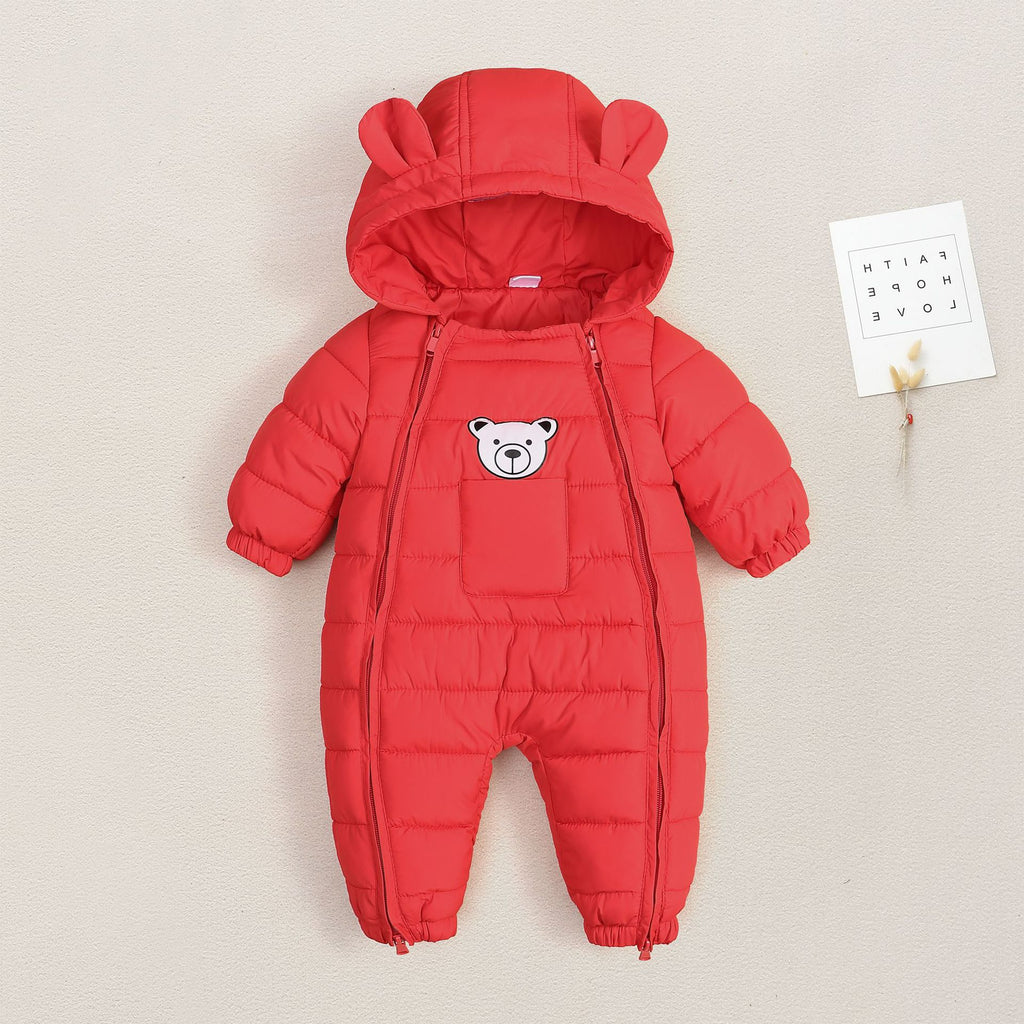 Veste en coton rembourrée d'une seule pièce