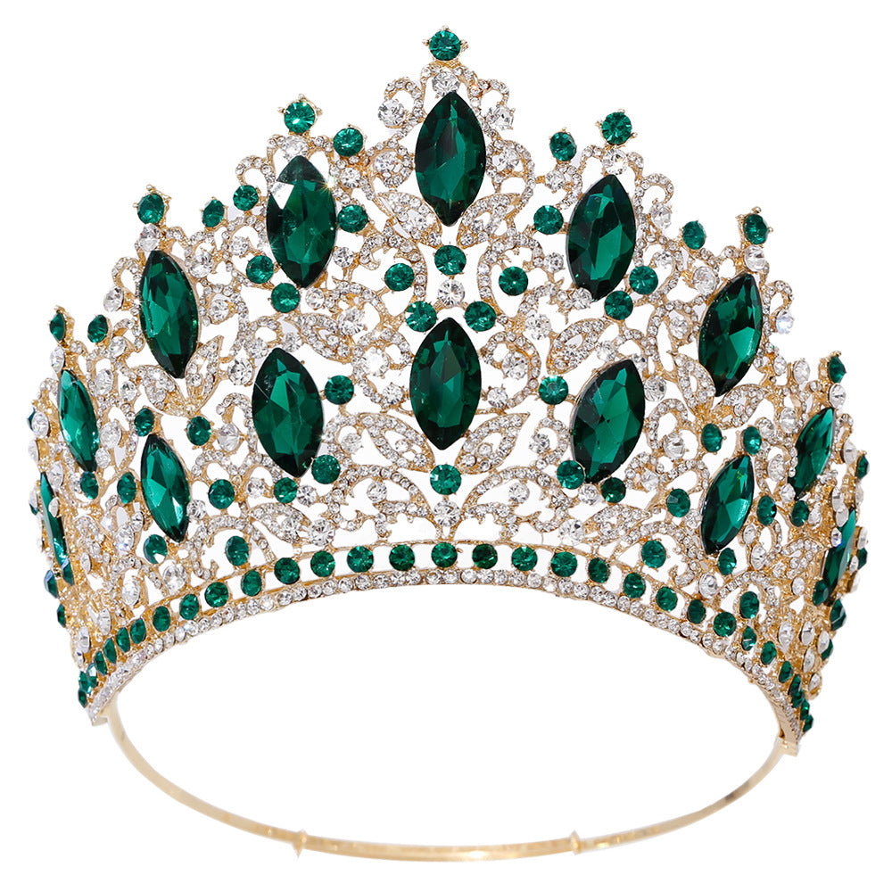 European and American Elegant Diamond Queen Crowns