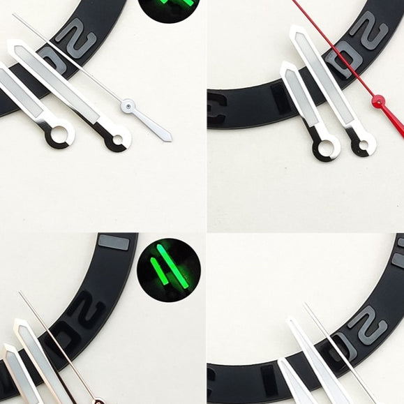 Les aiguilles de montres sont compatibles avec les mouvements NH35364R