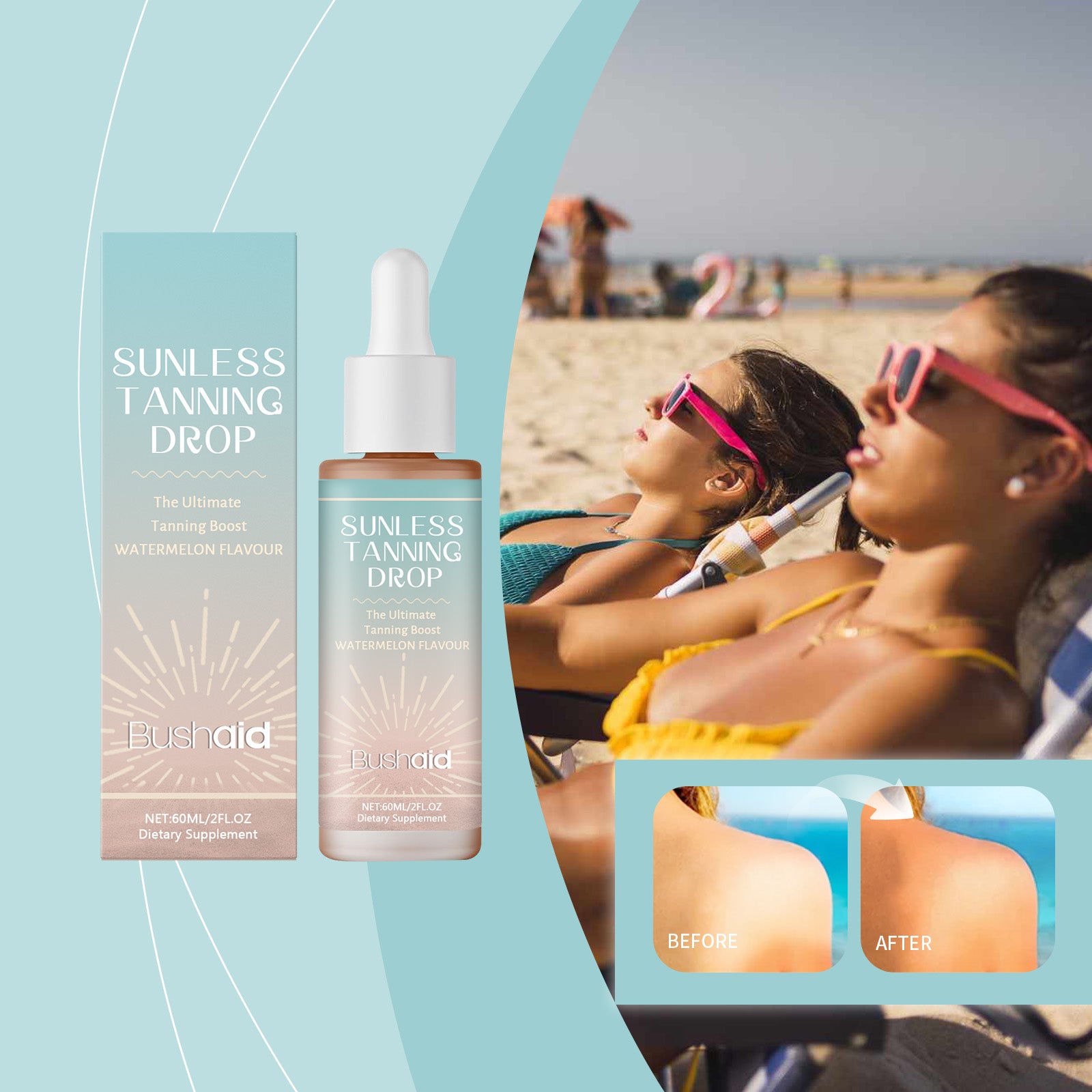 Gouttes de tannage Orale 60ml