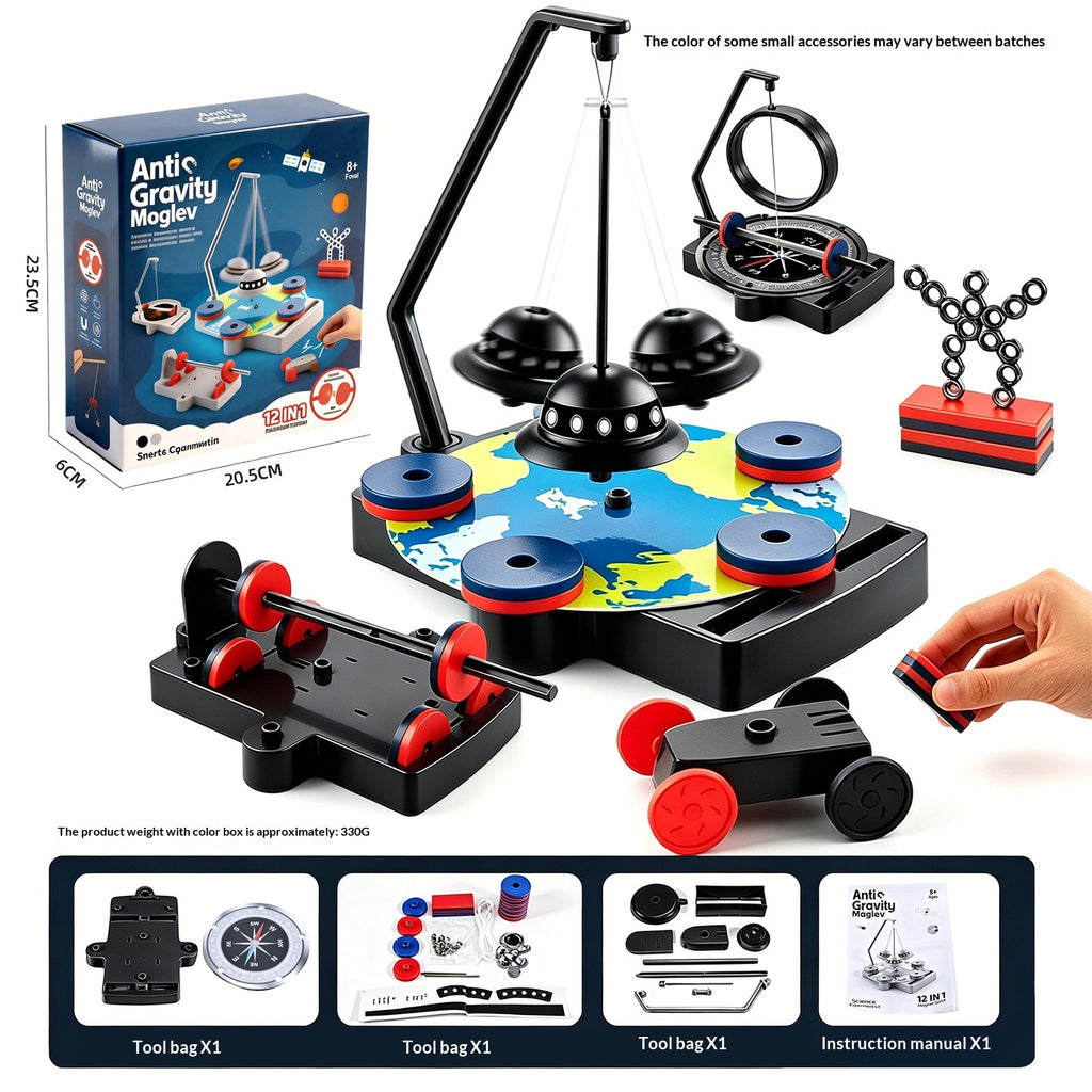 Scientific Experiment Anti-Gravity Magnet Physics Assembly Puzzle Ensemble de jouets éducatifs