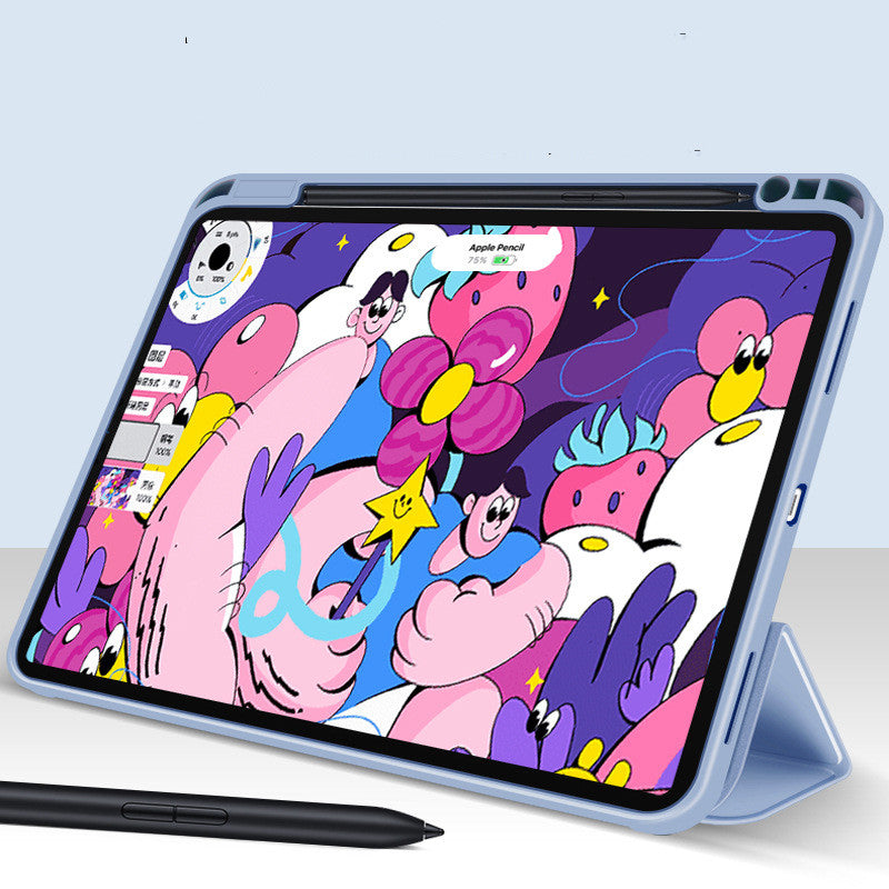 Comprimé Stylo droit Couverture de protection de fente Sticker arrière