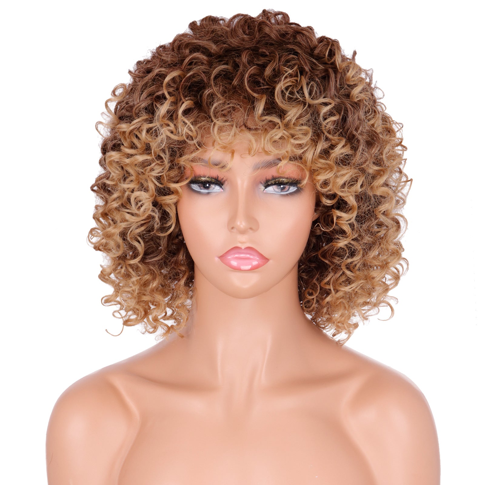 Wig Headgear pour femmes Fibre chimique européenne et américaine