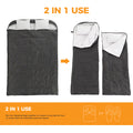 Sac de couchage deux fois chaud avec oreiller