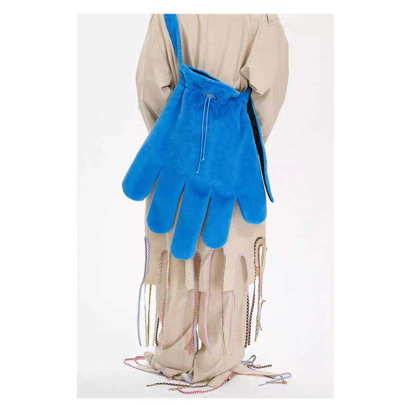 Bleu Four 14 pouces Vêtements de travail Gros gants Sacs de corps