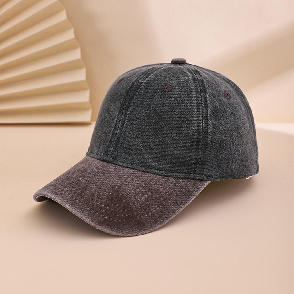 Les hommes et les femmes de matching brodé petit cercle rayé réglable lavable mode Ca