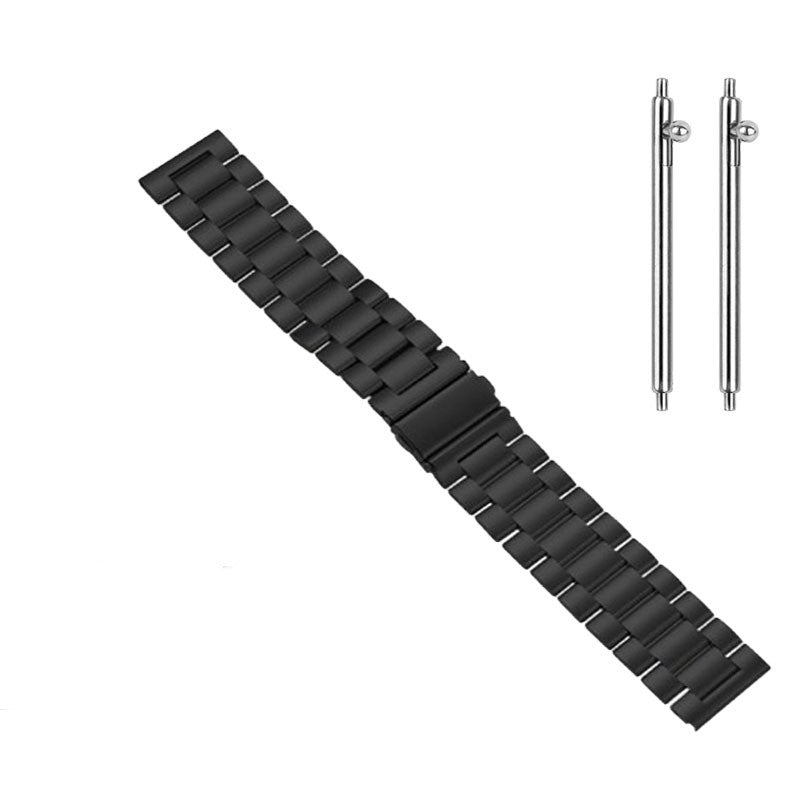 Trois perles en acier inoxydable Bracelet en métal massif