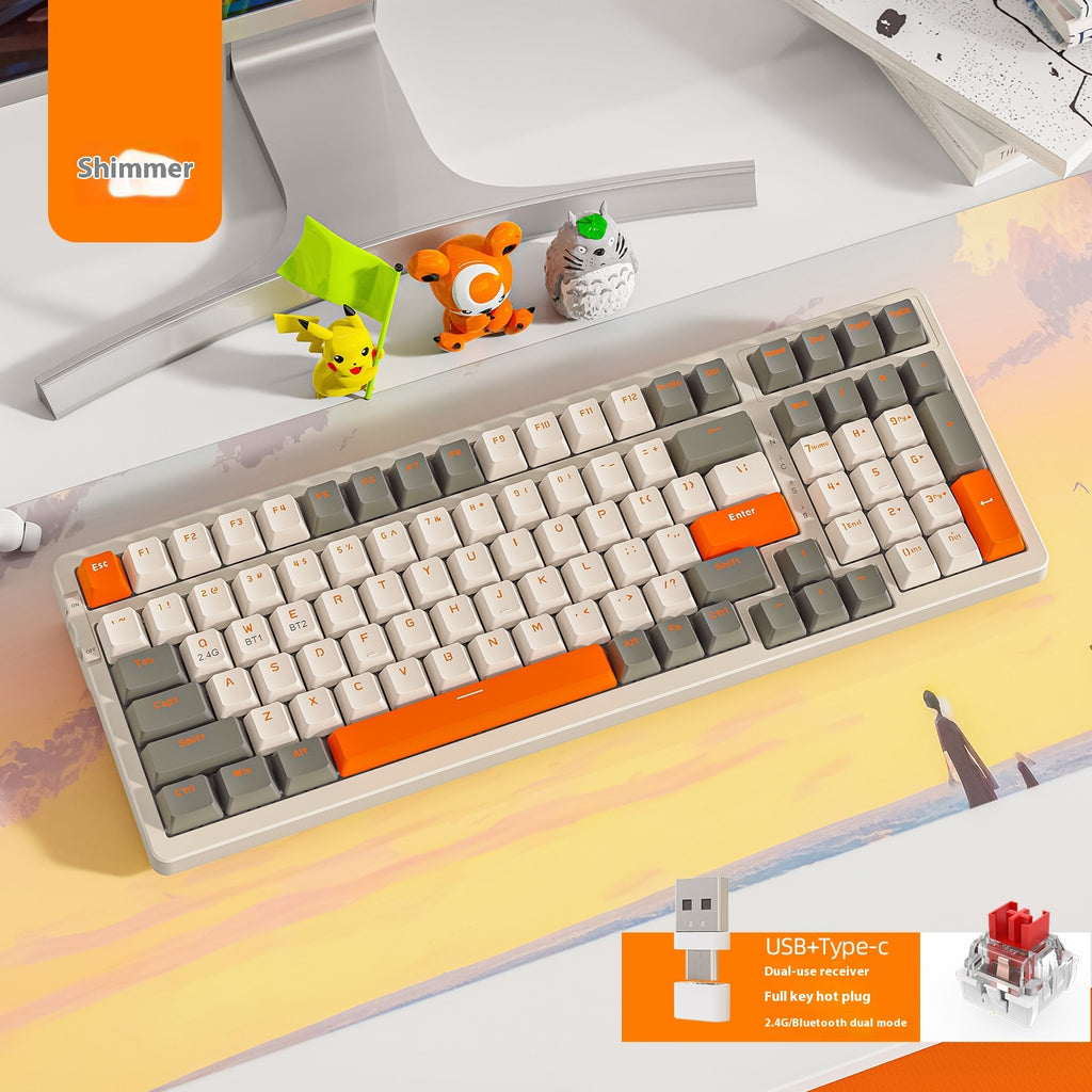 Clavier mécanique bimode sans fil Bluetooth