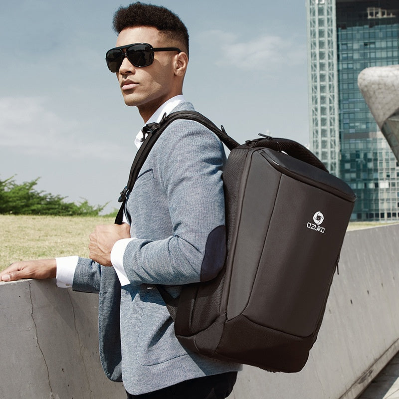 Sac de voyage multifonctionnel extérieur étanche Sac à dos pour ordinateur portable de 17 pouces
