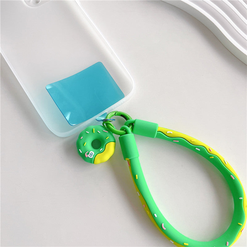 Bracelet Donut Soft Silicone Téléphone Étui suspendu