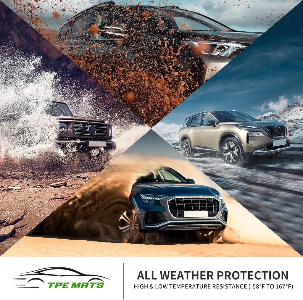 Tapis d'étage sur mesure pour Jetta 2019- Tapis de voiture imperméables Tous les tapis de garde météo lourd TP