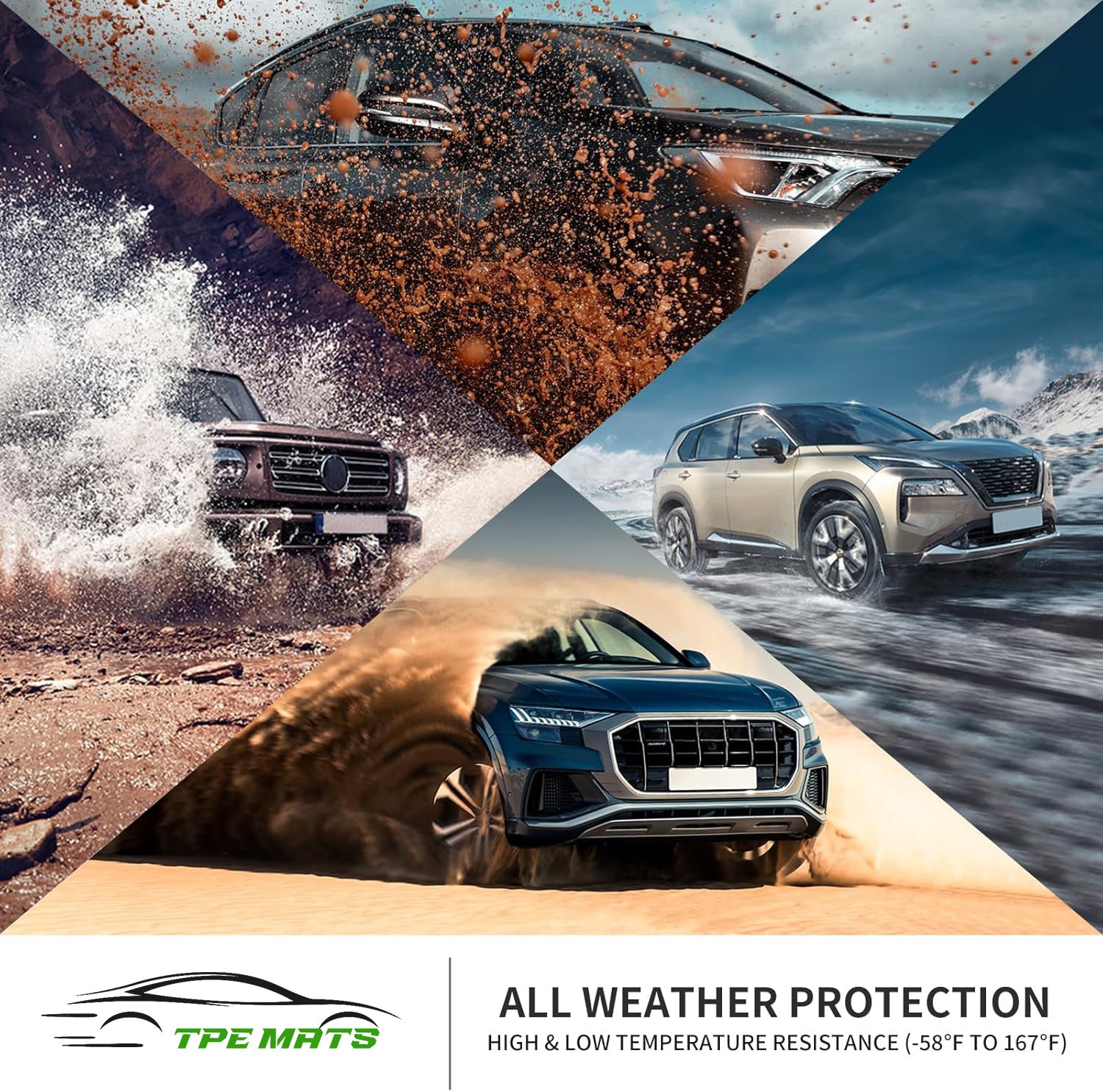 Tapis d'étage sur mesure pour Jetta 2019- Tapis de voiture imperméables Tous les tapis de garde météo lourd TP
