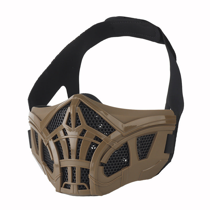 Masque de protection de demi-face tactique