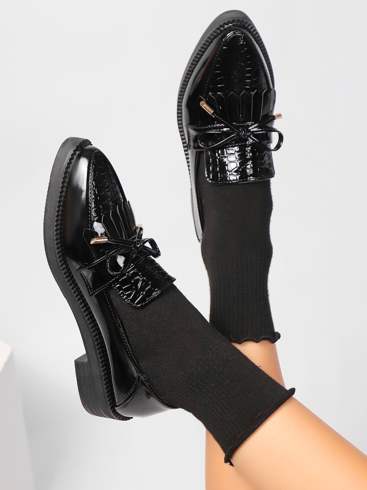 Chaussures Oxford style britannique pour femmes