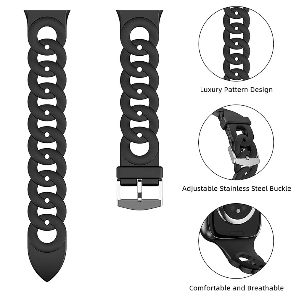 Bracelet de montre intelligente Bracelet de montre universelle en silicone