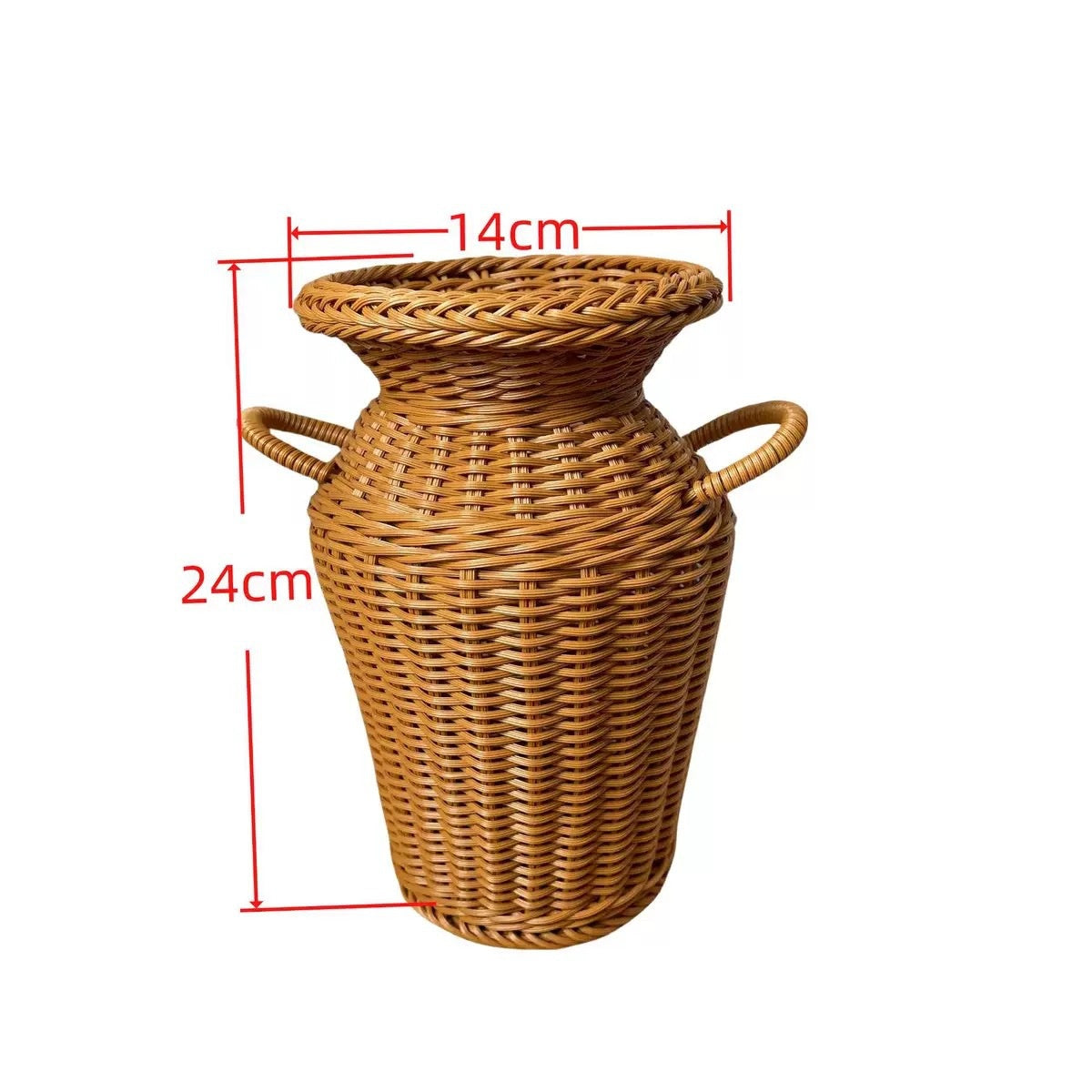 Panier de rangement en table de Noël tissé à la main